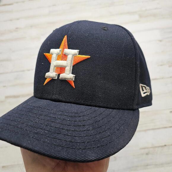New Era 59Fifty HOUSTON ASTROS Official On-Field Cap Fitted 7 3/8 (paint specs) - Picture 1 of 3